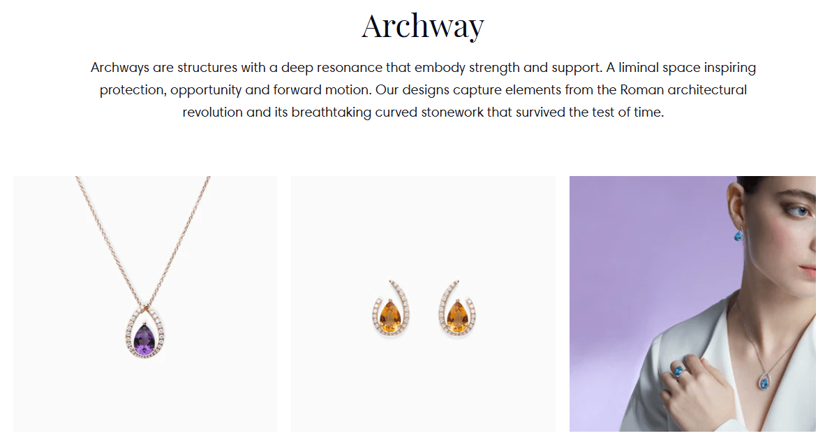 jewelry description words